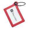 Dacasso Travelers Envy Luggage Tag with Metal Strap - Red EI-6613